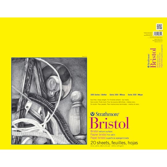 Strathmore® 300 Series Bristol Vellum Pad
